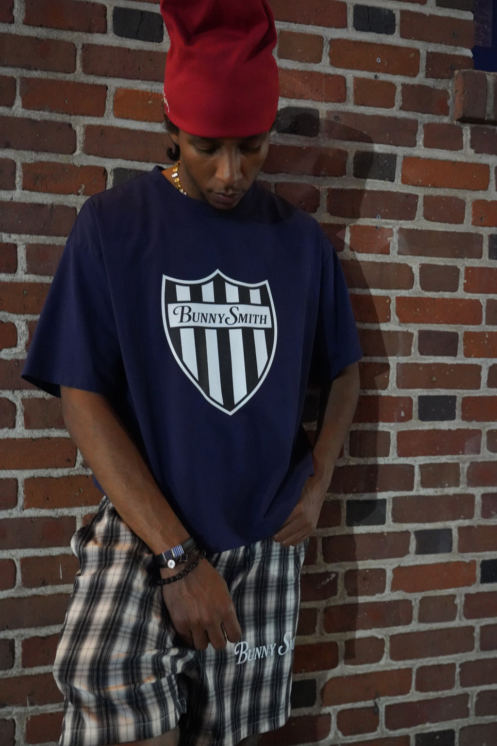 Navy Blue Academy Tee